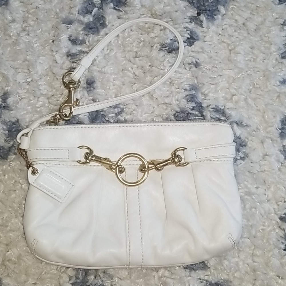 Authentic Coach Clutch Wristlet